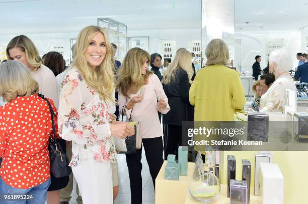 Alana Stewart attends Barneys New York Celebrates the Farrah Fawcett Foundation at Barneys New York Beverly Hills on May 23, 2018 in Beverly Hills,...