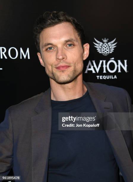 Ed Skrein attends the premiere of Vertical Entertainment's "In Darkness" at ArcLight Hollywood on May 23, 2018 in Hollywood, California.