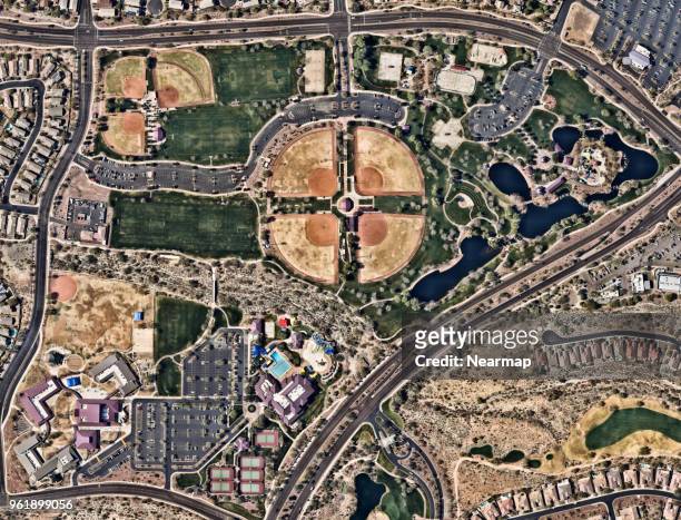 recreations area of phoenix, arizona, usa - lakeside stadium stock pictures, royalty-free photos & images