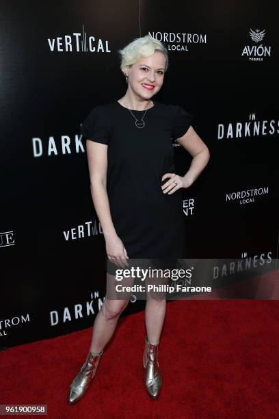 Kimmy Gatewood attends the premiere of Vertical Entertainment's "In Darkness" at ArcLight Hollywood on May 23, 2018 in Hollywood, California.