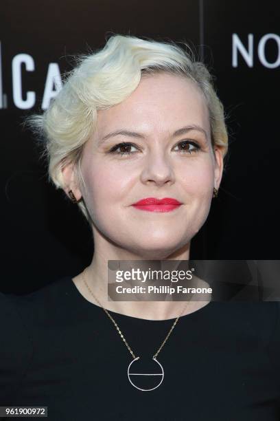 Kimmy Gatewood attends the premiere of Vertical Entertainment's "In Darkness" at ArcLight Hollywood on May 23, 2018 in Hollywood, California.