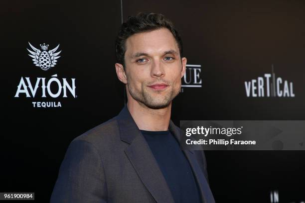 Ed Skrein attends the premiere of Vertical Entertainment's "In Darkness" at ArcLight Hollywood on May 23, 2018 in Hollywood, California.