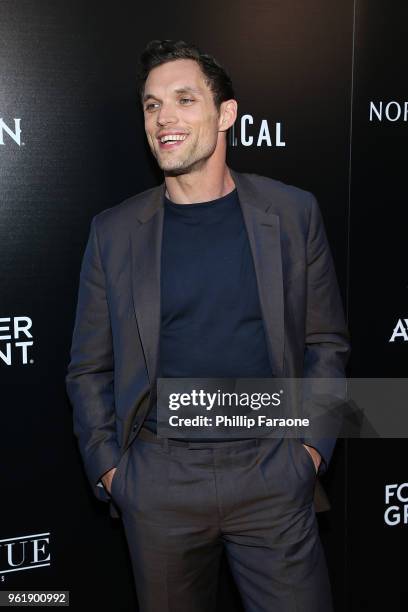 Ed Skrein attends the premiere of Vertical Entertainment's "In Darkness" at ArcLight Hollywood on May 23, 2018 in Hollywood, California.