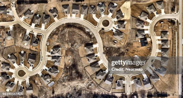 residential area in columbia, missouri, usa - columbia missouri stock pictures, royalty-free photos & images