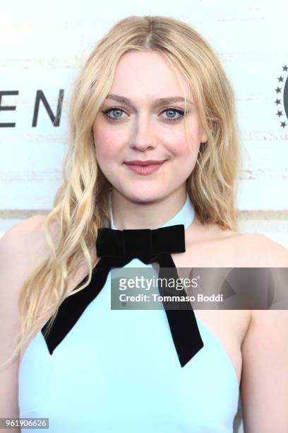 Dakota Fanning attends the Emmy For Your Consideration Red Carpet Event For TNT's "The Alienist" at Wallis Annenberg Center for the Performing Arts...