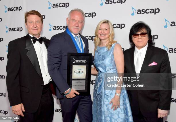 Of Membership, Film & TV Shawn Lemone, Composer John Debney winner of the award for Top Box Office Film - 'The Greatest Showman, CEO of ASCAP...