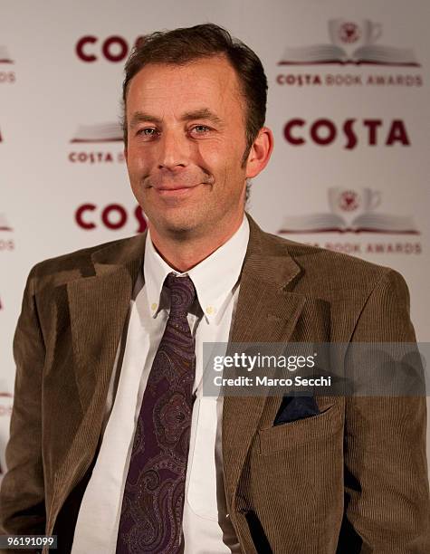 Raphael Selbourne arrives for the Costa Book Awards 2010 on January 26, 2010 in London, England. The Costa Book awards takes place at The Quaglino...