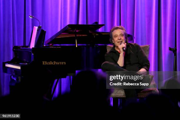 Jules Shear speaks onstage at An Evening With Jules Shear at The GRAMMY Museum on May 23, 2018 in Los Angeles, California.