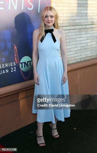 Actress Dakota Fanning attends the Emmy For Your Consideration Red Carpet Event for TNT's "The Alienist" at the Wallis Annenberg Center for the...