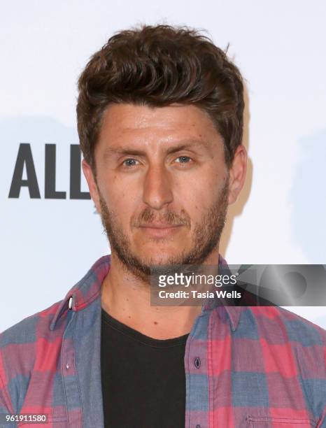 James "J" Goldcrown attends the premiere of FOX Sports' "Phenoms" at Pacific Design Center on May 23, 2018 in West Hollywood, California.