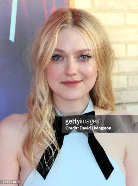 Actress Dakota Fanning attends the Emmy For Your Consideration Red Carpet Event for TNT's "The Alienist" at the Wallis Annenberg Center for the...