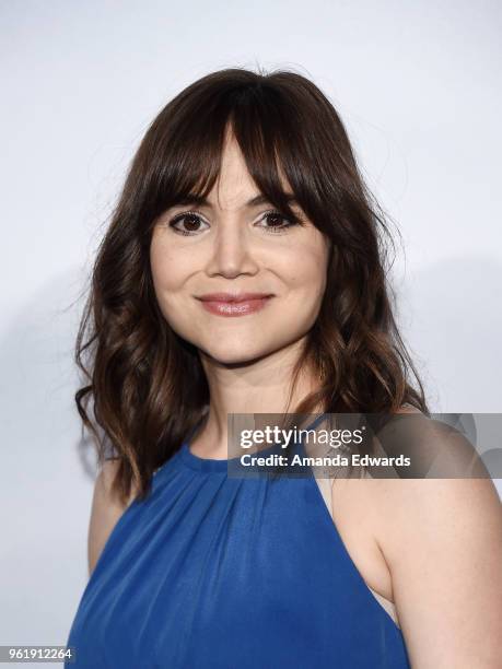 Actress Christina Wren arrives at the premiere of STX Films' "Adrift" at the Regal LA Live Stadium 14 on May 23, 2018 in Los Angeles, California.