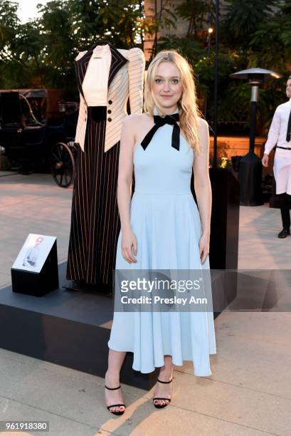 Dakota Fanning attends Emmy For Your Consideration Red Carpet Event For TNT's "The Alienist" - Inside at Wallis Annenberg Center for the Performing...