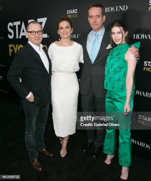 Colin Callender, Philippa Coulthard, Matthew Macfadyen and Hayley Atwell arrive to the For Your Consideration Event for Starz's "Counterpart" and...