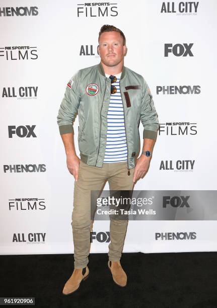 Theodore Frank attends the premiere of FOX Sports' "Phenoms" at Pacific Design Center on May 23, 2018 in West Hollywood, California.