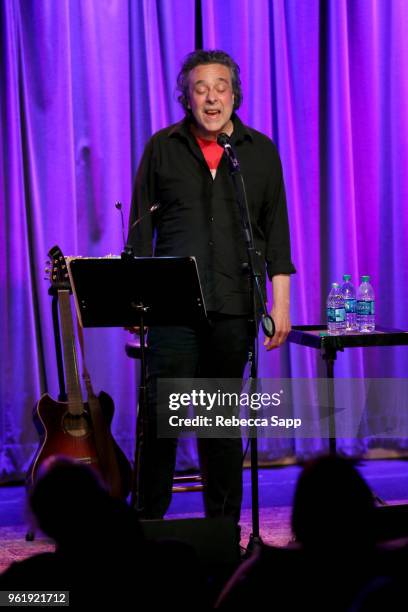 Jules Shear performs at An Evening With Jules Shear at The GRAMMY Museum on May 23, 2018 in Los Angeles, California.