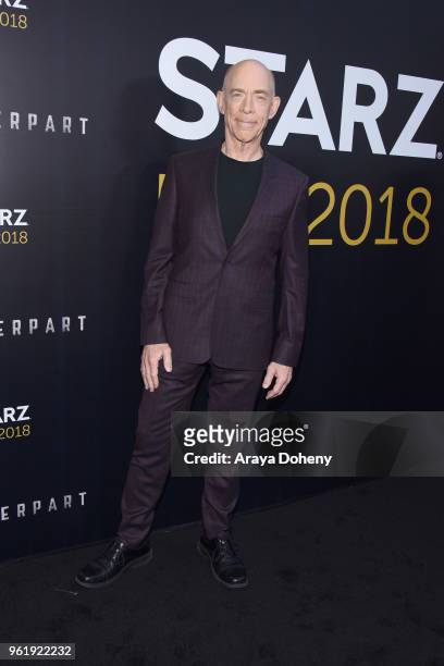Simmons attends the For Your Consideration Event for Starz's "Counterpart" And "Howards End" - Arrivals at LACMA on May 23, 2018 in Los Angeles,...
