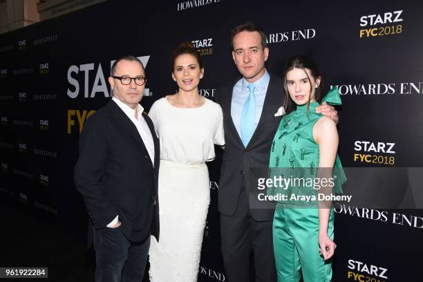 Colin Callender, HHayley Atwell, Matthew Macfadyen and Philippa Coulthard attend the For Your Consideration Event for Starz's "Counterpart" And...