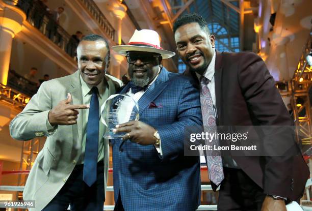 Sugar Ray Leonard, Cedric the Entertainer and Bill Bellamy attend the Sugar Ray Leonard Foundation 9th Annual "Big Fighters, Big Cause" Charity...