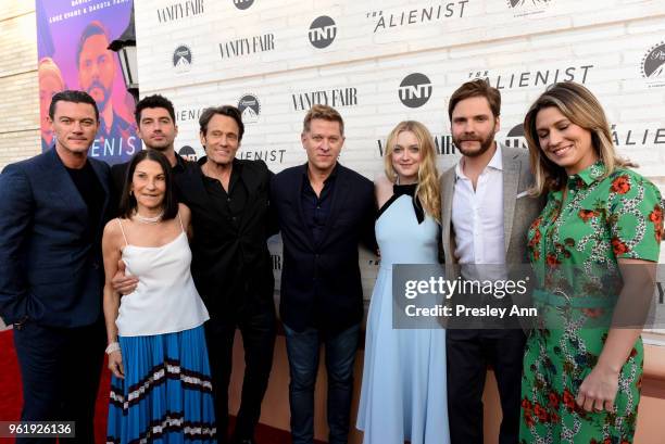 Luke Evans, Jakob Verbruggen, Rosalie Swedlin, Michael Kaplan, Sarah Aubrey, John Martin, Dakota Fanning, Daniel Bruhl and Mara LePere-Schloop attend...