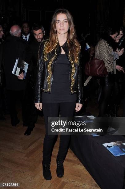 Joana Preiss attends the Givenchy Fashion Show during Paris Fashion Week Haute Couture S/S 2010 on January 26, 2010 in Paris, France.