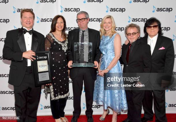 Of Membership, Film & TV Shawn Lemone, guest, composer John Powell, winner of the Henry Mancini Award, CEO of ASCAP, Elizabeth Matthews, ASCAP...