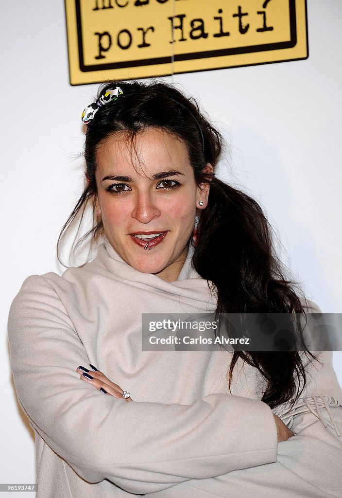 Celebrities Attend 'Mezclando por Haiti' Fundraising Party in Madrid