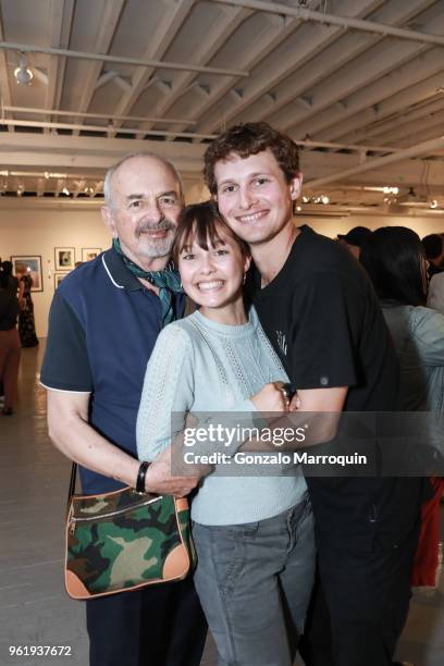 Arthur Elgort, Juliet Doherty and Warren Elgort during the Humane Society Of New York In Partnership With Aperture Foundation Fine Art Photography...