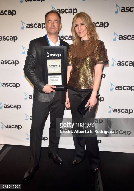 Composer Gary Koftinoff winner for Top CAble Television Series for 'Saving Hope' attends the 33rd Annual ASCAP Screen Music Award at The Beverly...