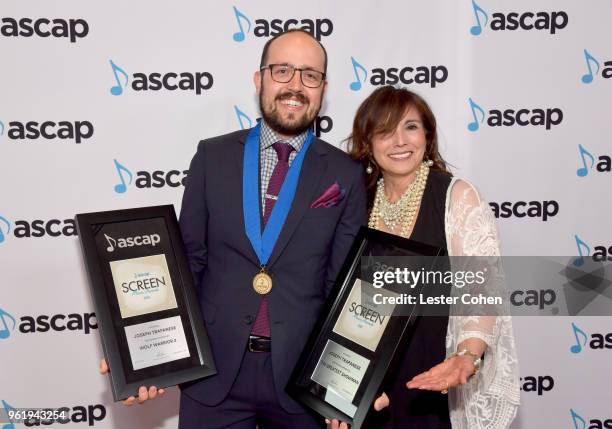 Composer Joseph Trapanese winner for Top Box Office Film for 'Wolf Warrior 2' and 'The Greatest Showman' and Assistant Vice President Pop/Rock,...