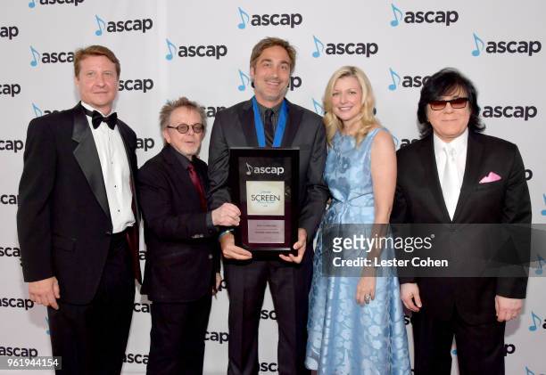 Of Membership, Film & TV Shawn Lemone, ASCAP President Paul Williams, Jeff Cardoni winner for Top Network Television Series for 'Young Sheldon', CEO...
