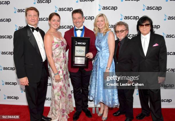 Of Membership, Film & TV Shawn Lemone, Composer Joel Beckerman winner for Most Performed Themes & Underscore, CEO of ASCAP Beth Matthews, ASCAP...