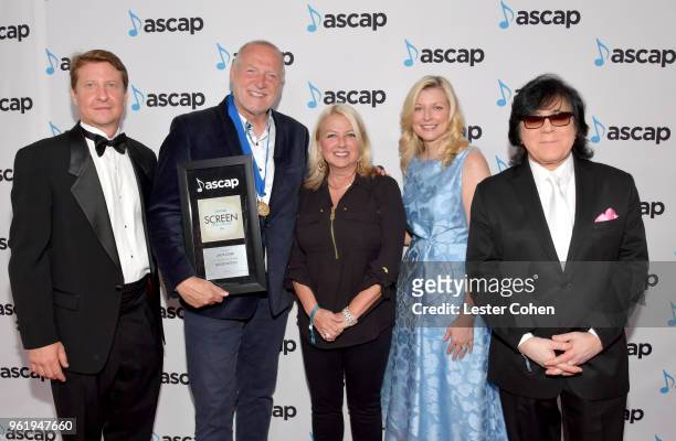 Of Membership, Film & TV Shawn Lemone, Composer Jack Lenz, winner of the award for Top Cable Television Series 'Good Witch' and guest, CEO of ASCAP...