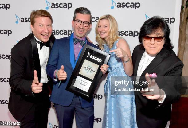 Of Membership, Film & TV Shawn Lemone, Composer Michael Berec winner for Cable Television Series for 'Good Witch', CEO of ASCAP Beth Matthews, and...