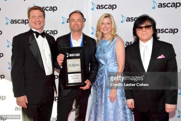 Of Membership, Film & TV Shawn Lemone, Composer Gary Koftinoff winner for Top Cable Television Series for 'Saving Hope', CEO of ASCAP Beth Matthews,...