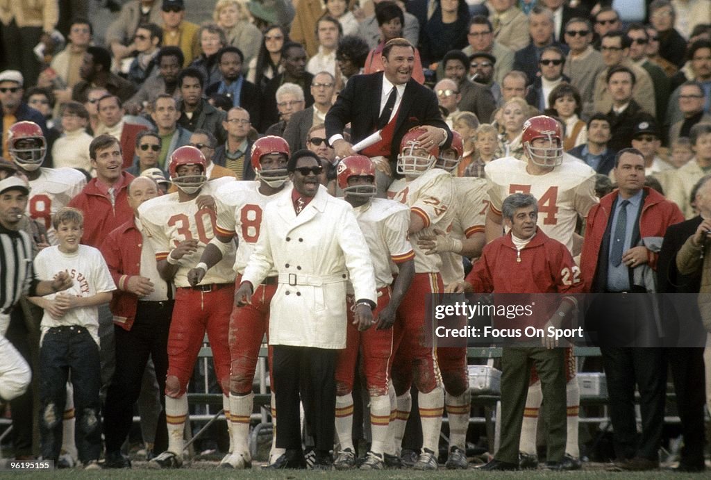 January 4, 1970; AFL Championship game, Kansas City Chiefs v Oakland Raiders