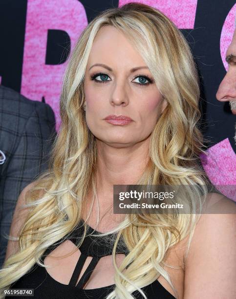 Stormy Daniels Fan Meet And Greet at Chi Chi LaRue's on May 23, 2018 in West Hollywood, California.