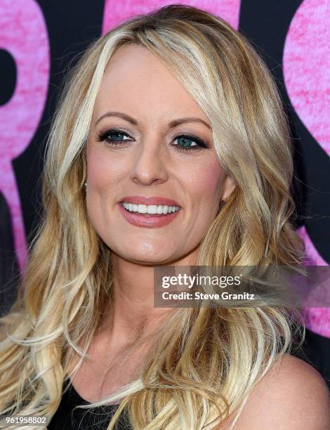 Stormy Daniels Fan Meet And Greet at Chi Chi LaRue's on May 23, 2018 in West Hollywood, California.