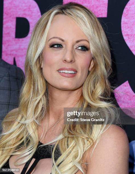 Stormy Daniels Fan Meet And Greet at Chi Chi LaRue's on May 23, 2018 in West Hollywood, California.