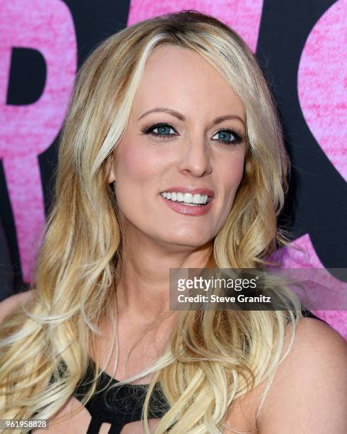 Stormy Daniels Fan Meet And Greet at Chi Chi LaRue's on May 23, 2018 in West Hollywood, California.