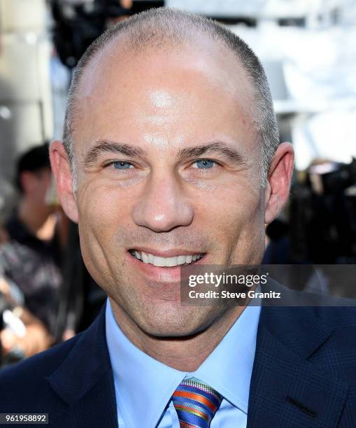 Michael Avenatti and Stormy Daniels Fan Meet And Greet at Chi Chi LaRue's on May 23, 2018 in West Hollywood, California.