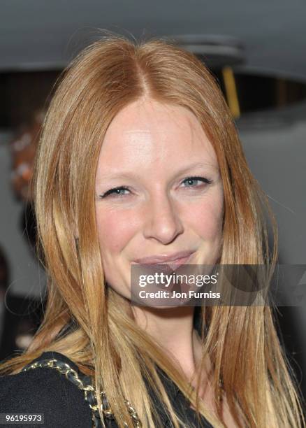 Olivia Inge attends the Help for Haiti fundraiser at Circus on January 26, 2010 in London, England.