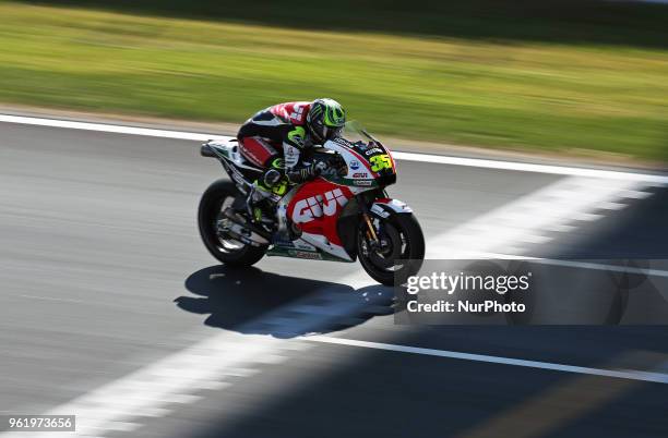 Cal Crutchlow during the Moto GP test in the Barcelona Catalunya Circuit, on 23th May 2018 in Barcelona, Spain. --