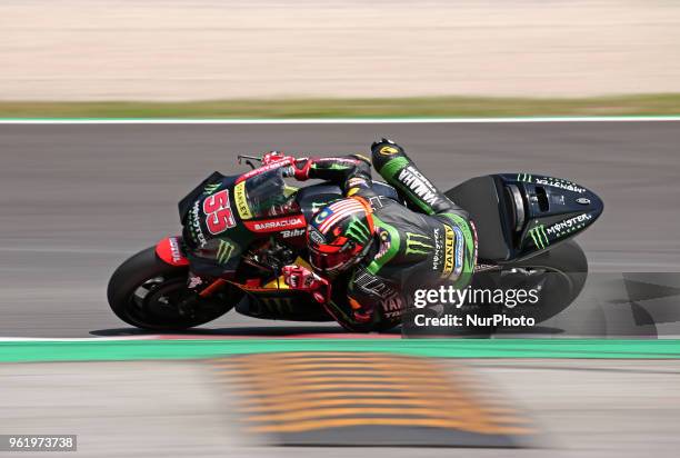 Hafizh Syahrin during the Moto GP test in the Barcelona Catalunya Circuit, on 23th May 2018 in Barcelona, Spain. --
