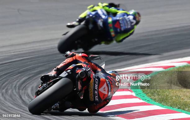 Bradley Smith during the Moto GP test in the Barcelona Catalunya Circuit, on 23th May 2018 in Barcelona, Spain. --