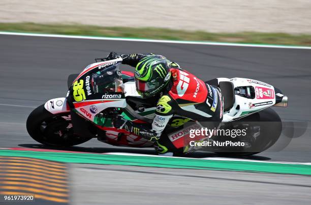 Cal Crutchlow during the Moto GP test in the Barcelona Catalunya Circuit, on 23th May 2018 in Barcelona, Spain. --