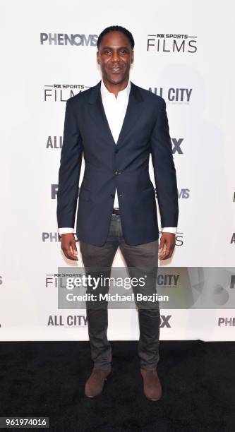 Mario Melchiot attends the Fox Sports Phenoms LA Premiere on May 23, 2018 in Los Angeles, California.