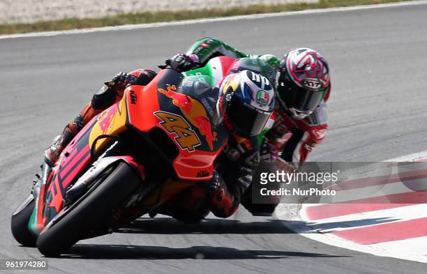 Pol Espargaro during the Moto GP test in the Barcelona Catalunya Circuit, on 23th May 2018 in Barcelona, Spain. --