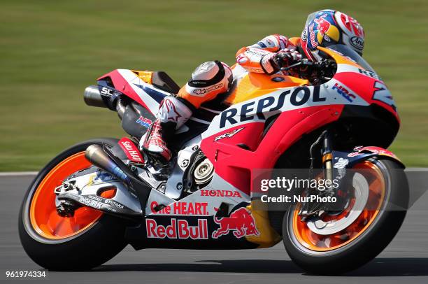 Dani Pedrosa during the Moto GP test in the Barcelona Catalunya Circuit, on 23th May 2018 in Barcelona, Spain. --