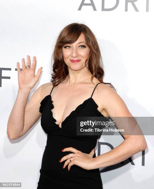 Isidora Goreshter attends the premiere of 'Adrift' at Regal LA Live Stadium 14 on May 23, 2018 in Los Angeles, California.